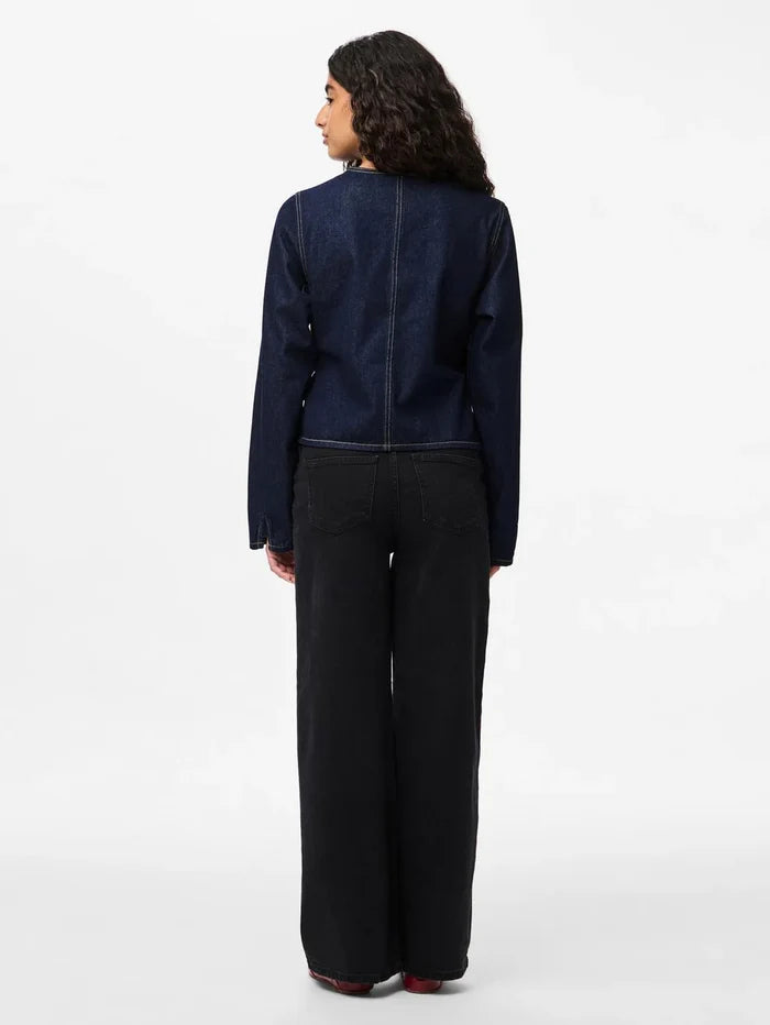 Farah Tie Barrel Fit Jeans (Dark Blue)