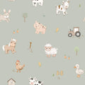 Farm Yard Sage - Family Fabrics B.V.