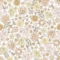 Fleur Floral Earthy - Family Fabrics B.V.