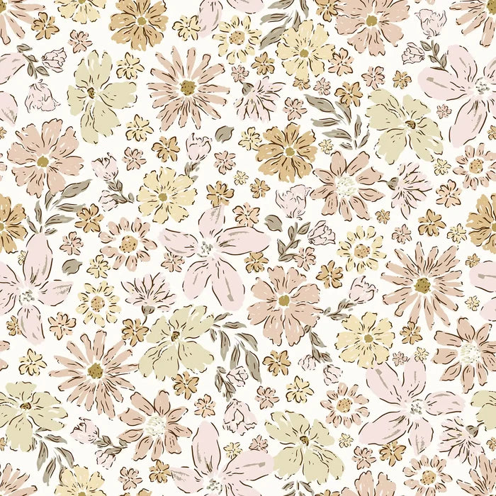 Fleur Floral Earthy - Family Fabrics B.V.