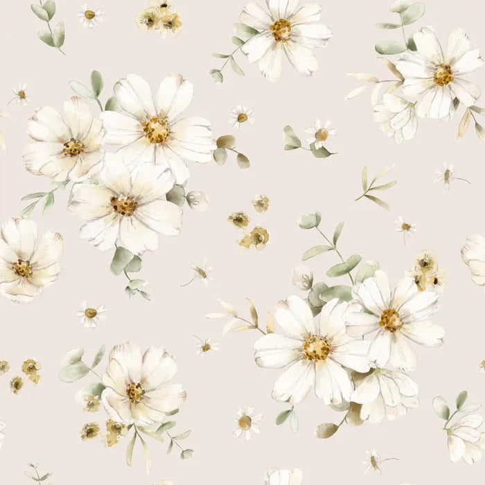 Floral Ingrid Ecru - Family Fabrics B.V.