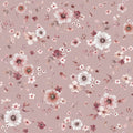 Floral Lena Red Rose - Family Fabrics B.V.