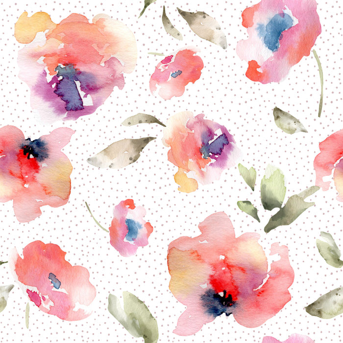 Floral Poppy Grain - Family Fabrics B.V.