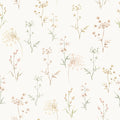 Floral Sanne Green Offwhite - Family Fabrics B.V.