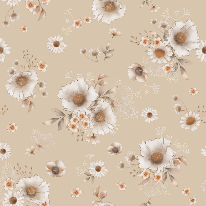 Floral Thea Sand - Family Fabrics B.V.