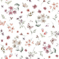 Floral Tiril White - Family Fabrics B.V.