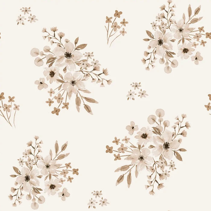 Flower Betty Beige - Family Fabrics B.V.