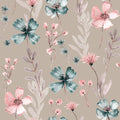 Flower Dream Elli Brown - Family Fabrics B.V.