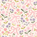 Flowers and Bows_Pastel - Family Fabrics B.V.