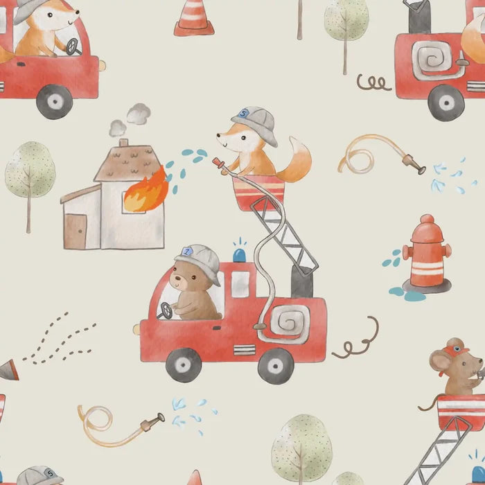 FoxBear Firefighters Neutral - Family Fabrics B.V.