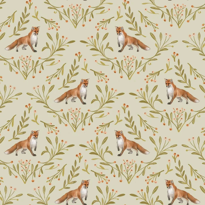 Foxes Softgreen - Family Fabrics B.V.