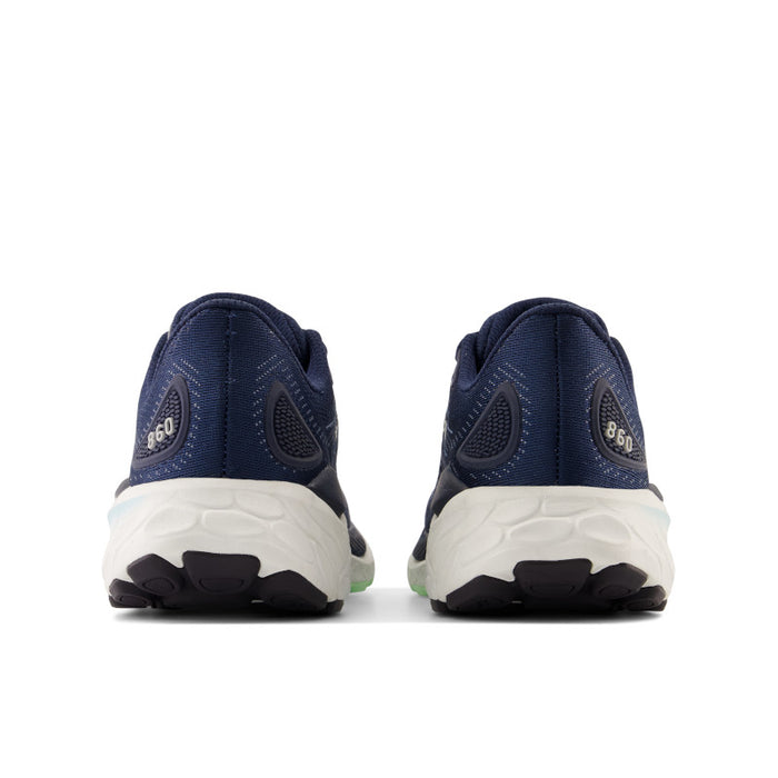 Fresh Foam X 860v13 - Navy with Bleach Blue and Green Aura - Women's