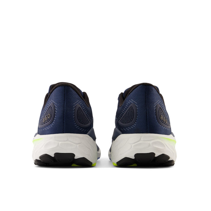 Fresh Foam X 860v13 - Navy with Dark Silver Metallic and Cosmic Pineapple - Men's