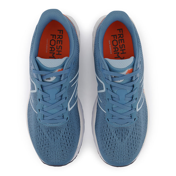 Fresh Foam X 880v12 - Spring Tide with Vibrant Orange and Morning Fog - Men's