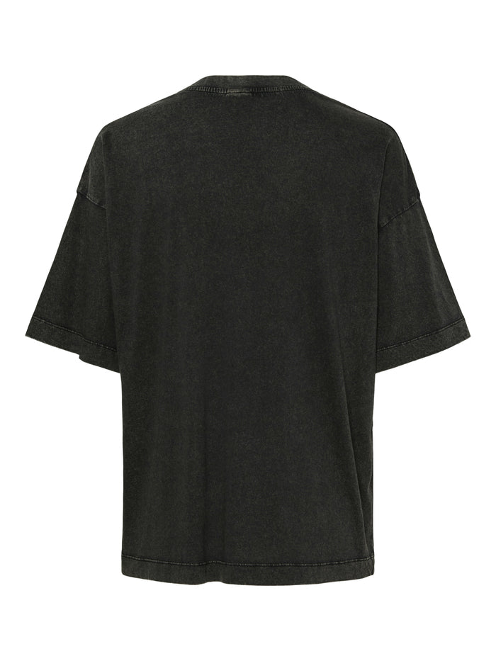 Gabbie Oversized T-Shirt (Positive/Black)