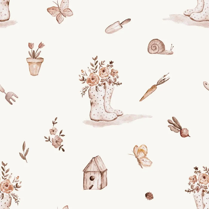 Gardening Beige - Family Fabrics B.V.