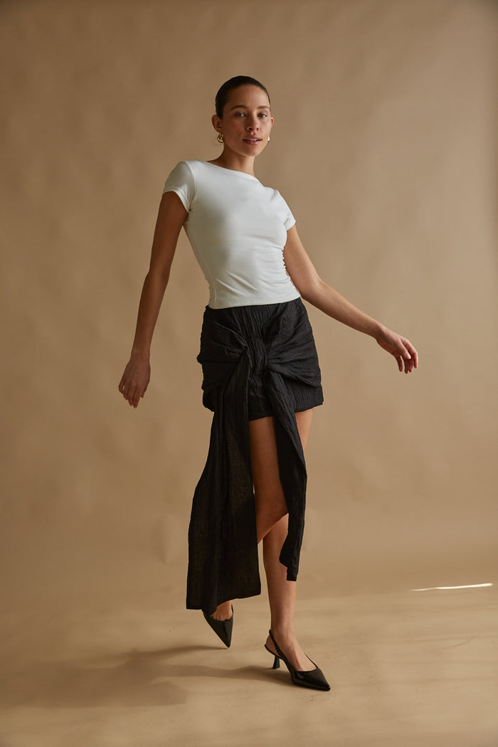 unique black mini skirts for going out