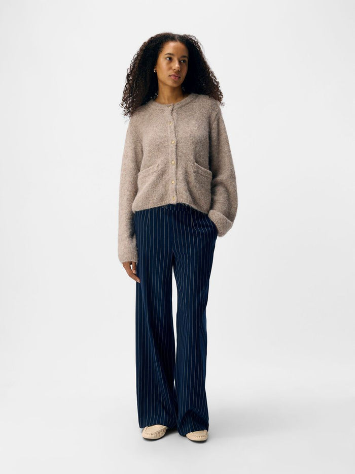 Gia Knit Cardigan (Humus/Melange)