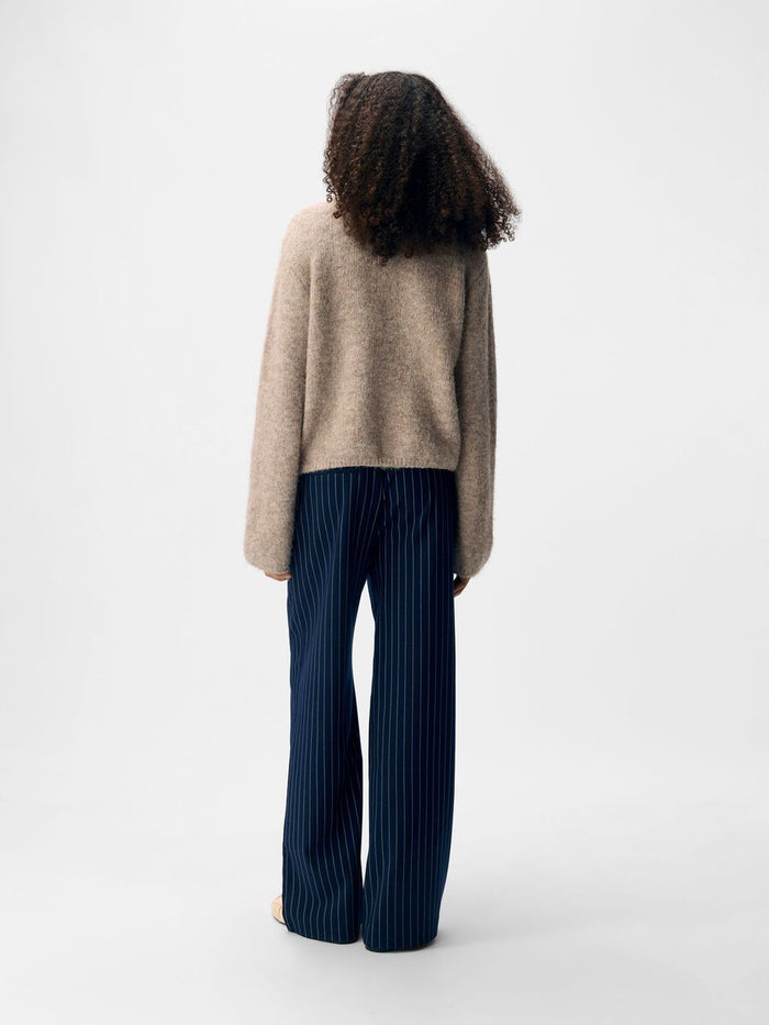 Gia Knit Cardigan (Humus/Melange)
