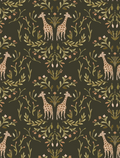 Giraffen Darkgreen - Family Fabrics B.V.