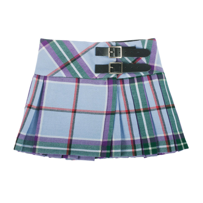 Girls Tartan Billie Kilt Skirt World Peace Tartan