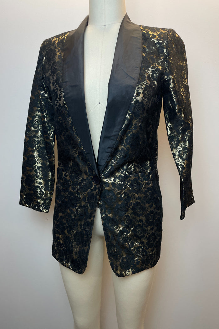 G.J. SPORT ACTION Lace and Lurex Blazer image 1