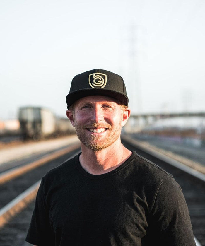 Goal Five - G5 Flat Billed Snap Back Hat - Black - View 2