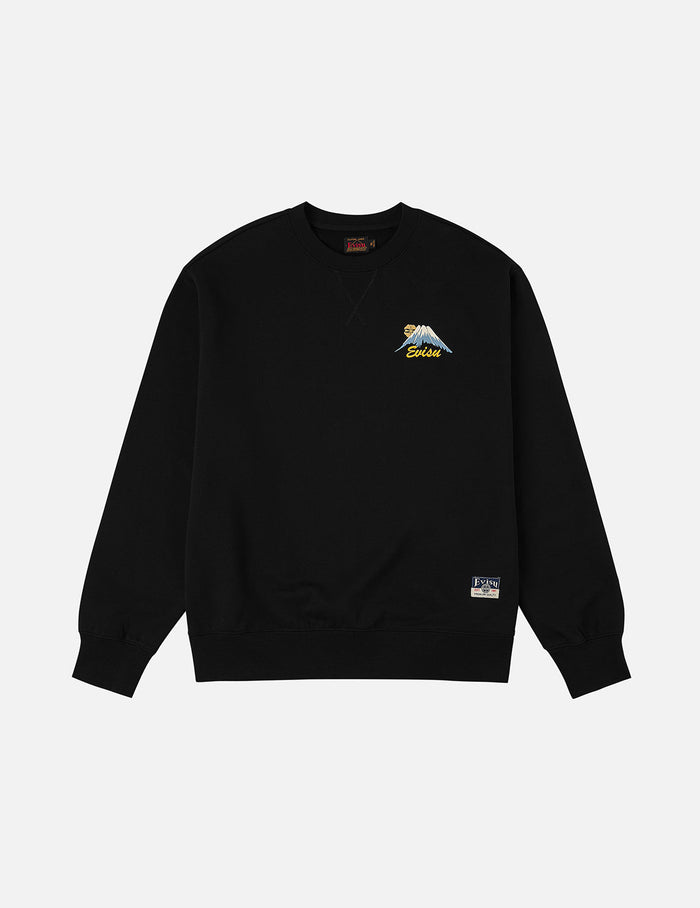 Godhead Lion Dance Daicock Print Loose Fit Sweatshirt