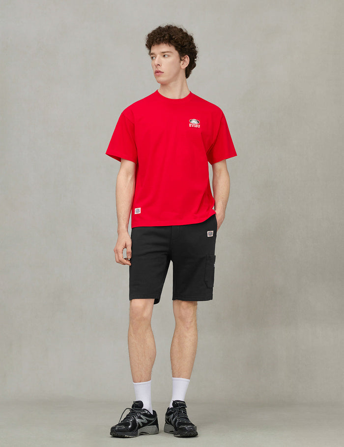 Godhead Print Relax Fit Sweat Shorts