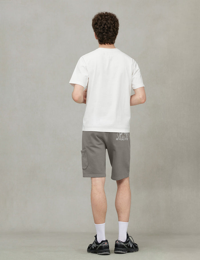 Godhead Print Relax Fit Sweat Shorts