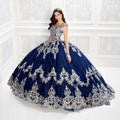Gorgeous Navy Blue Princess Ball  Quinceanera Dress - Envious Designs
