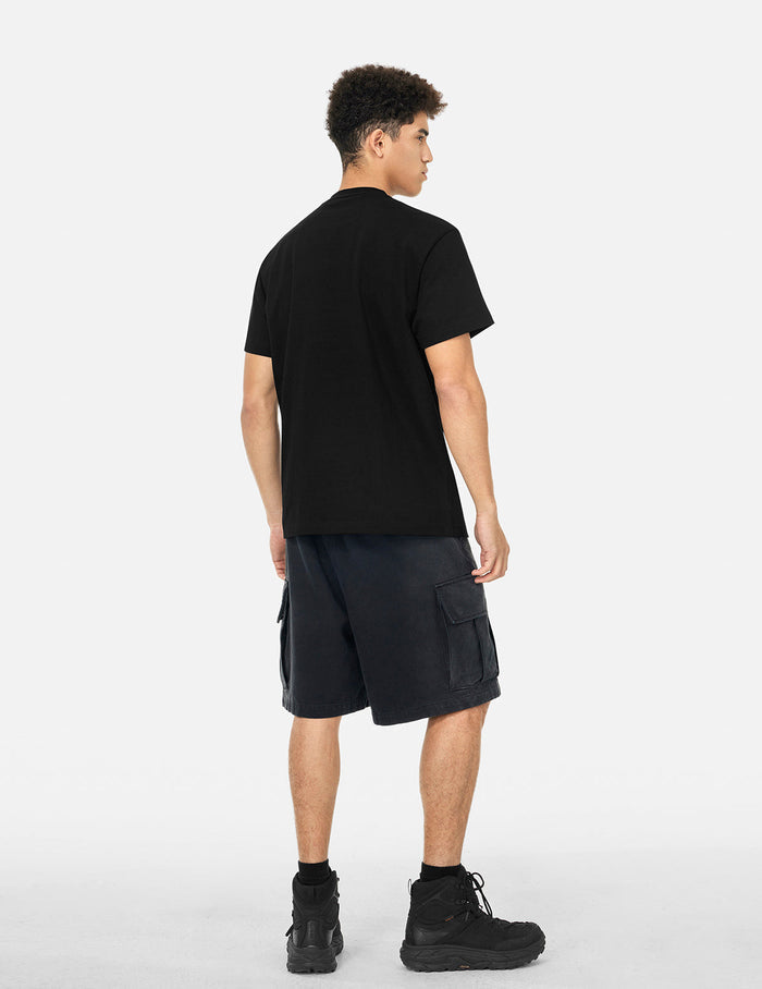 Gothic-inspired Logo Print Regular Fit T-Shirt