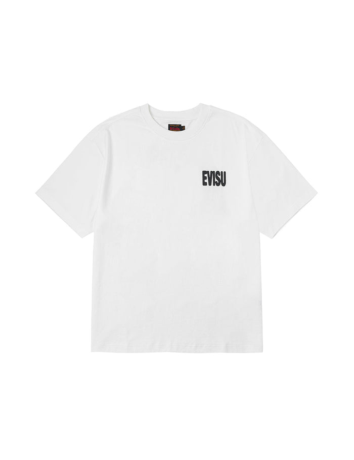 Graffiti-style Daicock Print Relax Fit T-shirt