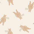 Grizley Bears Soft Caramel Big - Family Fabrics B.V.