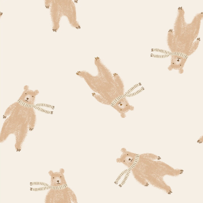 Grizley Bears Soft Caramel Big - Family Fabrics B.V.