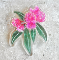 Gum Blossom Acrylic Brooch
