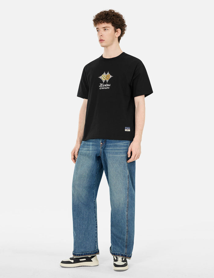 Hakutaku Print Relax Fit T-Shirt