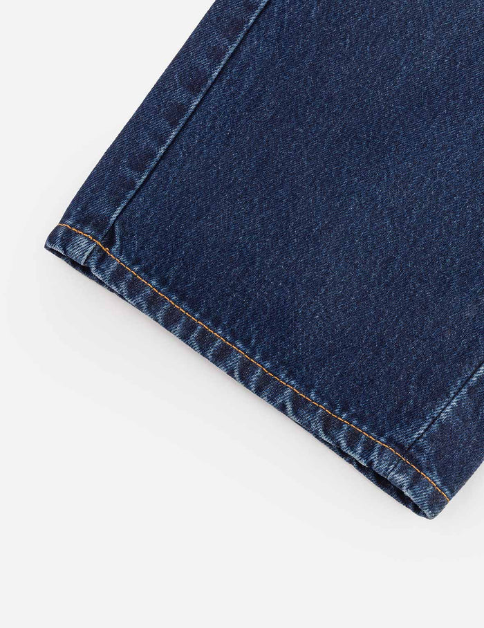 Hand-Drawn Seagull Print 3D Fit Jeans