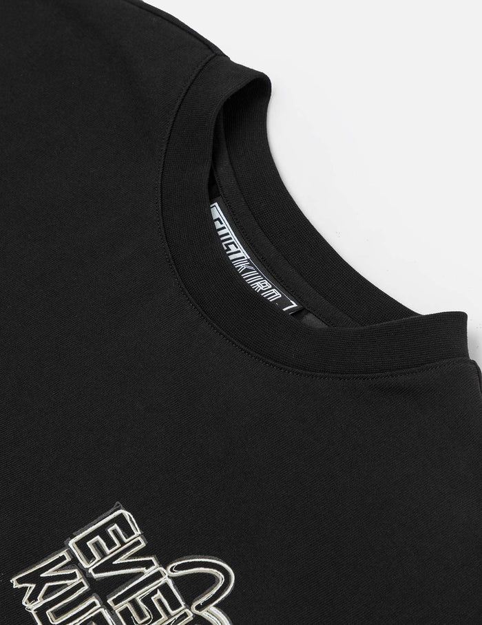 Handbrushed Print Regular Fit T-Shirt