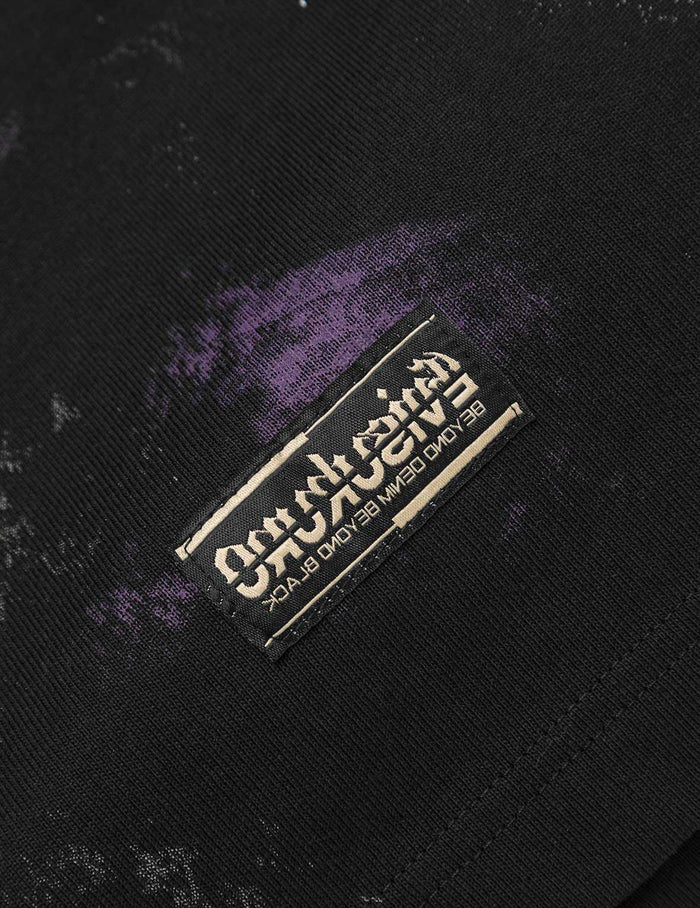 Handbrushed Print Regular Fit T-Shirt