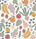 Happy Fruit Dusty Mullti - Family Fabrics B.V.