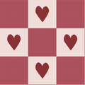 Hearts and Squares - Family Fabrics B.V.