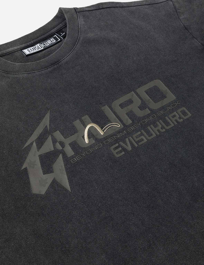 Heavy Washed Regular Fit 2-in-1 Long-Sleeve T-Shirt