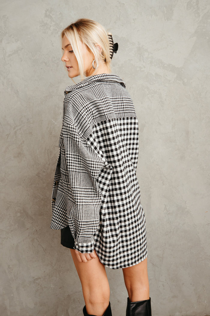 fall outfit ideas - winter outfit ideas - styling a houndstooth jacket