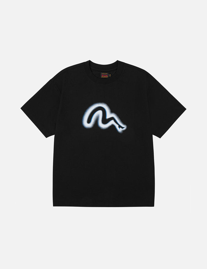 High Heel Seagull Print Relax Fit T-Shirt