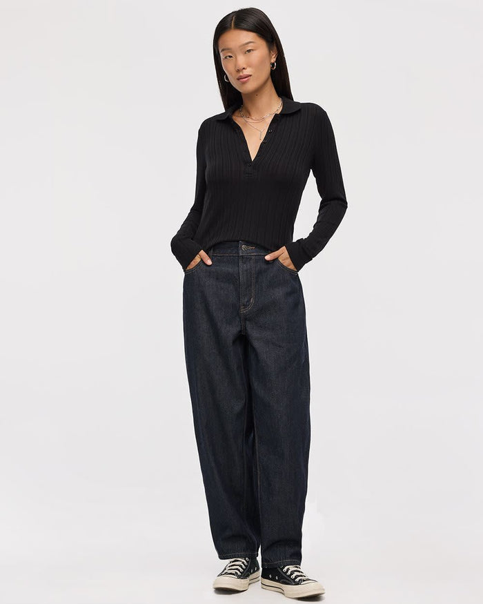 Rinse wash denim / 24 / Regular