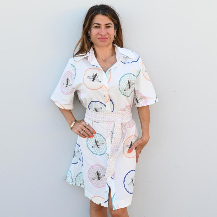 Honeycomb Bee "Adele" Dress