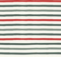 Horizontal Stripe Red Green - Family Fabrics B.V.