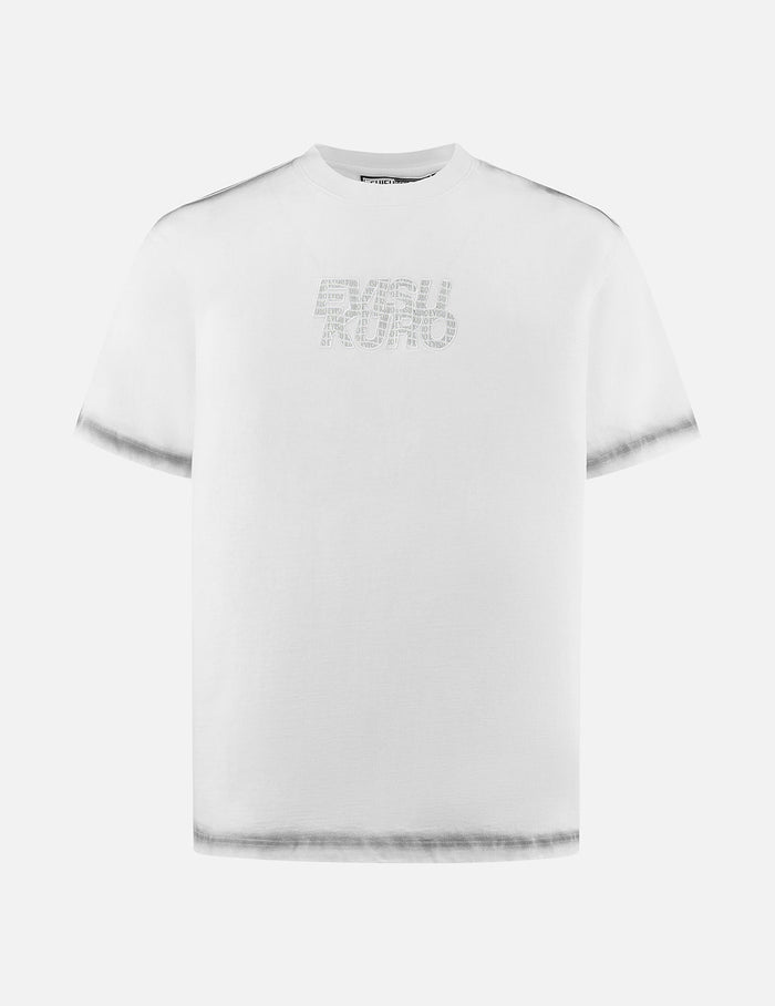 Japanese Appliqué Logo Embroidery Regular Fit T-shirt