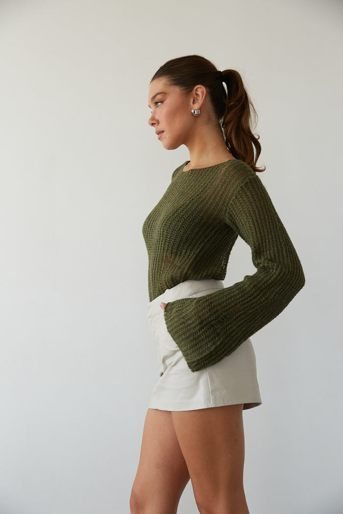 faux leather mini skirt with pockets - stone mini skirt - going out skirts
